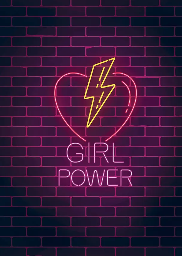 Girl Power. Тетрадь общая (А5, 48 л., накидки, клетка-стандарт) 2787518 — 1