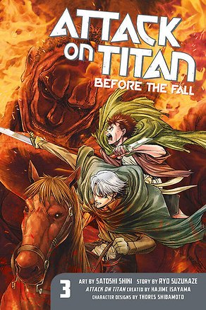 ΠΠ½ΠΈΠ³Π° Attack on Titan: Before the Fall 3 (Hajime Isayama)