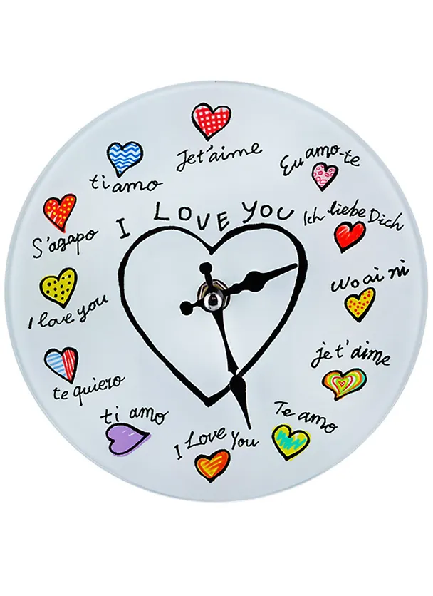 Часы I love you (17см) 2573257 — 1