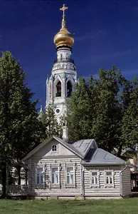 Почтовая открытка "Колокольня Софийского собора, г. Вологда"