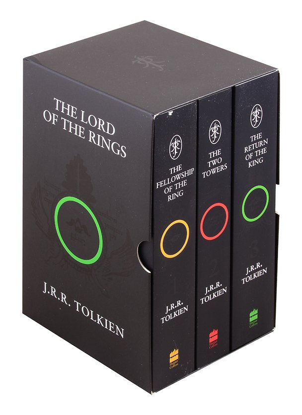 Книга Lord of the Rings, The , 3 Vol.Boxed set(black cover), Tolkien J.R.R. (Джон Рональд Руэл Толкин) — 1