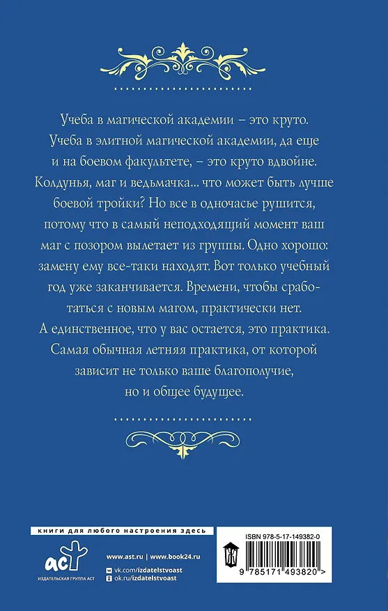 Книга Трое из академии. Трое на практике (Александра Лисина) — 2