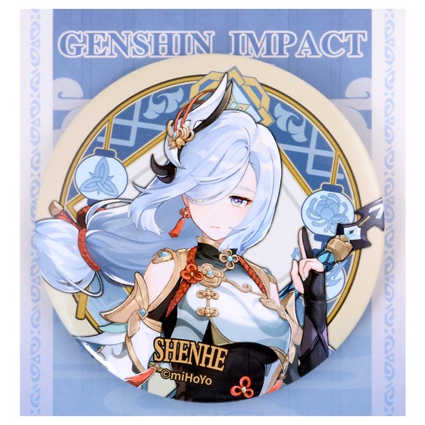 Значок Genshin Impact Liyue Harbour Character Can Badge Shenhe 2986617 — 1