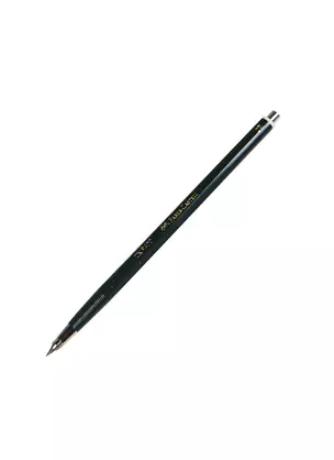 Карандаш цанговый 2,0мм, 2В, корпус пластик, темн.зелен, TK-9400 Faber-Castell — 219436 — 1