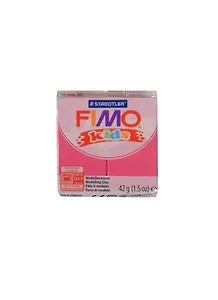 FIMO kids полимерная глина для детей (блестящий розовый) (8030-262) (42г) (упаковка)
