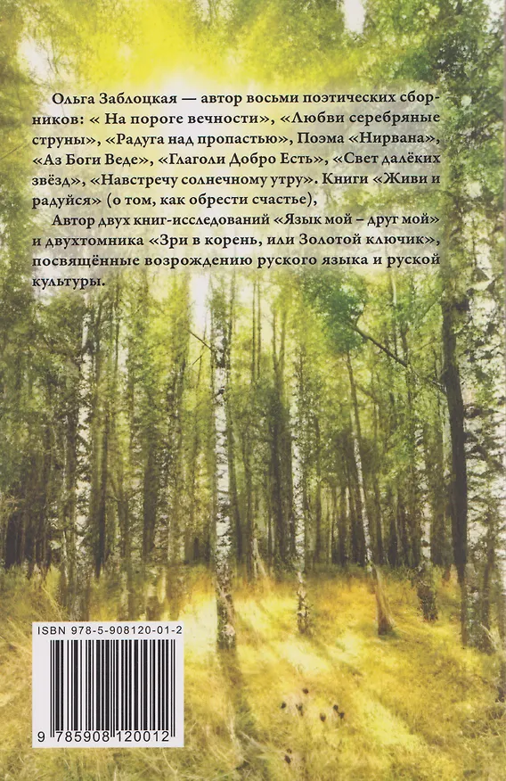 Книга Навстречу солнечному утру (Ольга Заблоцкая) — 2