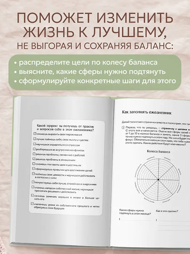 Книга It’s YOUR time. Умный ежедневник легкого планирования (оливковый) (Оксана Бесшейнова) — 7