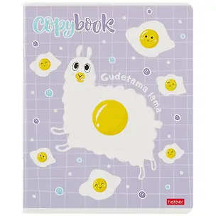 Тетрадь в клетку Hatber, "Просто добавь яйцо!", 48 листов, в ассортименте 260242