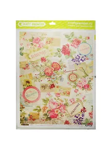 Рис. бумага для декупажа Craft Premier Любимой мамочке (CP08692) (А3) (25г/м) (упаковка)