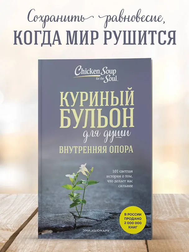 Книга Куриный бульон для души. Внутренняя опора. 101 светлая история о том, что делает нас сильнее (Эми Ньюмарк) — 7