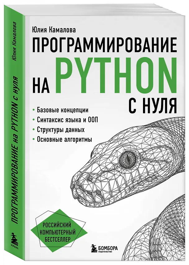 Книга Программирование на Python с нуля (Юлия Камалова) — 4