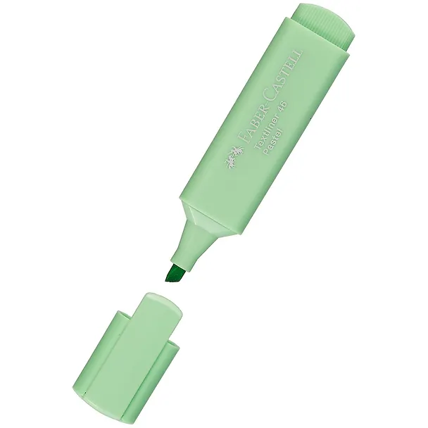 Текстовыделитель Faber-Castell, 46 Pastel, светло-зеленый 1-5 мм 261634 — 2