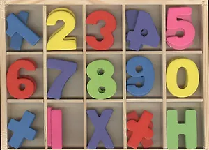 Набор Учимся считать Цифры и знаки (479366) (коробка)