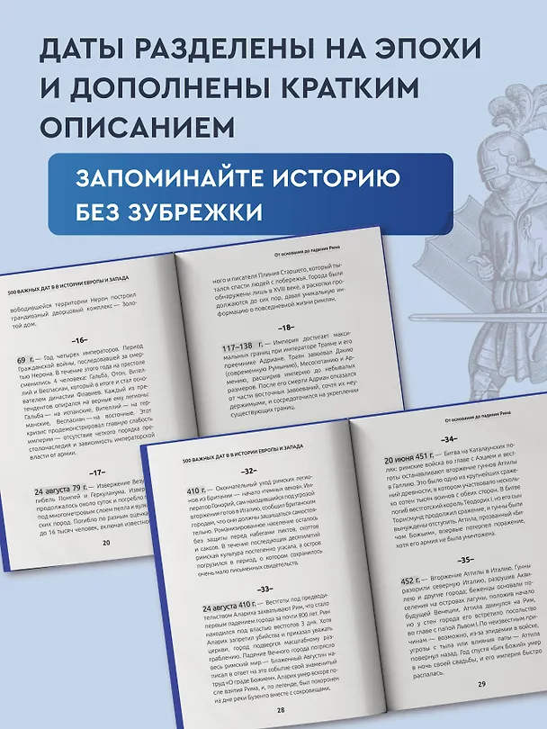 Книга 500 важных дат в истории Европы и Запада () — 6