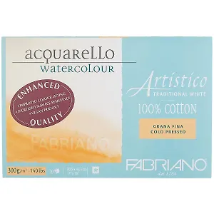 Бумага для акварели "Artistico Traditional White", 30 x 45 см, 20 листов