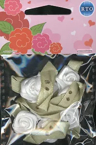 Украшение пришивное розочка 01 (DCL-4) (упаковка)