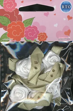 Украшение пришивное розочка 01 (DCL-4) (упаковка) 2368139