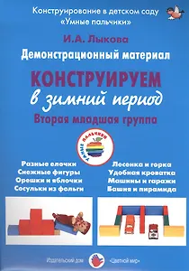 Конструируем в зимний период. Вторая младшая группа. Демонстрационный материал