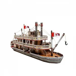 Сборная модель из картона Пароход. Серия Дикий запад 459