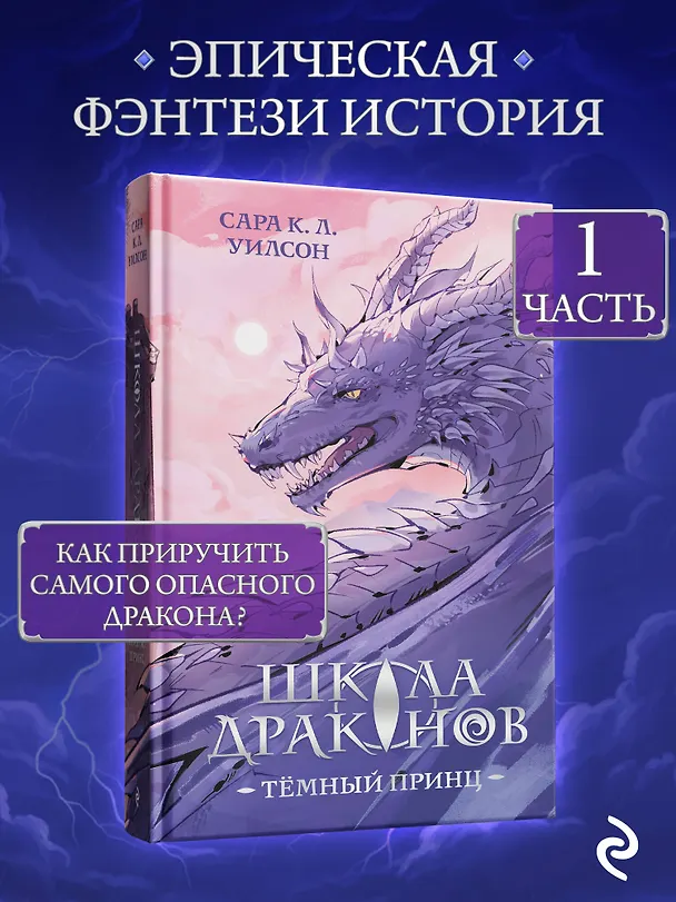 Книга Школа драконов. Темный принц (#1) (Сара К. Л. Уилсон) — 6