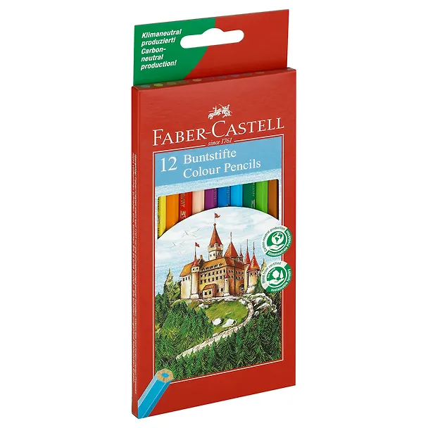 Карандаши цветные Faber-Castell, "Замок", 12 цветов 214010 — 7