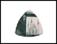 ГС магнит треугольник керамика Казань Мечеть Кул-Шариф 5,5 см 465945, шт 2322692
