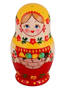 Матрешка 5 предм. "Узор", арт. С-6 (101)