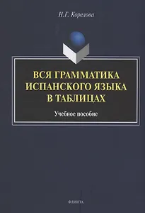 Вся грамматика испанского языка в таблицах : учебное пособие