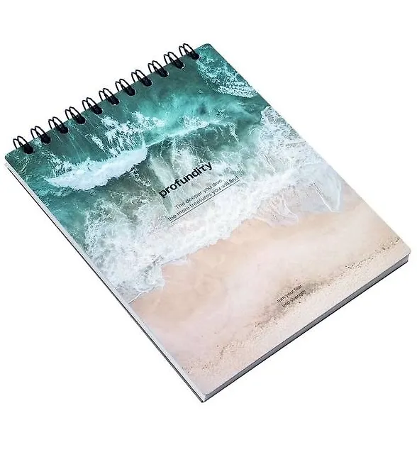 Скетчбук 156*207 45л "Ocean", пропасть, мягк.переплет, ламинация, спираль, бумага 190г/м2 3115483 — 1