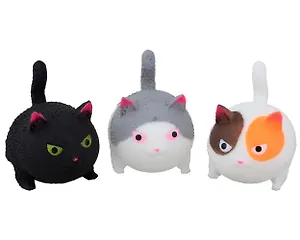 Антистресс мяшка Коты в сетке с подвесом, Bookvalno