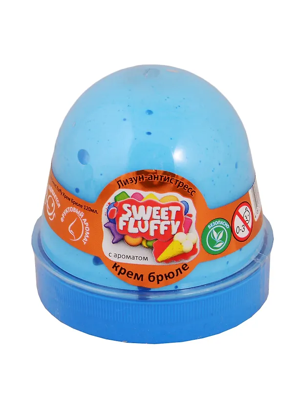 Лизун-антистресс TM Mr.Boo Sweet fluffy Крем Брюле 2787661 — 1