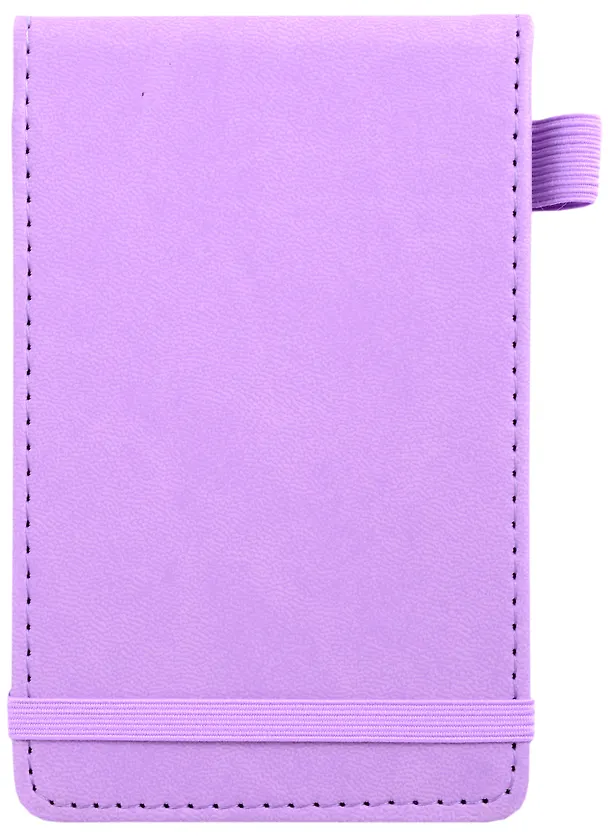 Записная книжка «Joy Note. Сиреневый» А6, 50 листов в линейку, экокожа, Listoff 2947816 — 1