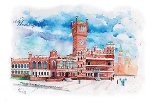 Открытка «Йошкар-Ола. Часы "12 апостолов"»