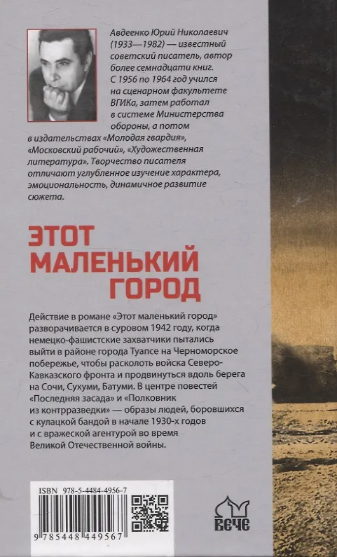 Книга Этот маленький город (Юрий Авдеенко) — 2