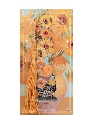 Закладка для книг Винсент Ван Гог Подсолнухи (металл) 3125147