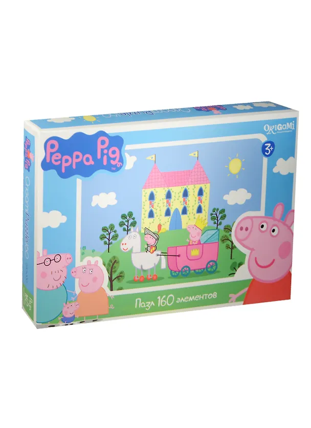Пазл Оригами 160эл 220*330мм Peppa Pig 01544 2489044 — 1