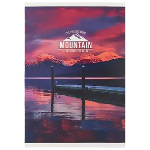 Тетрадь в клетку Academy Style, "Горы на закате", А4, 80 листов, в ассортименте 246908