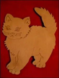 Заготовка для творчества Кошка № 2 (ЗДД00002) (упаковка)