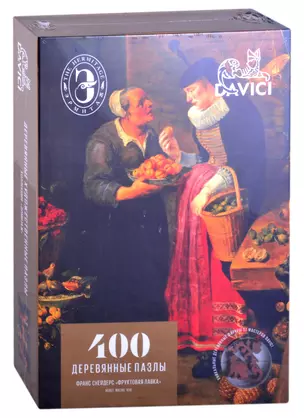 Пазл 400 деревянный Фруктовая Лавка, DAVICI — 2867404 — 1