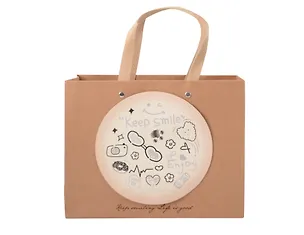 Пакет А4 24,5*19,5*9,5 "Keep smile" дет., крафт, бум.мат.ламинат 3104088