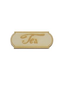 Заготовка из дерева «Табличка с надписью. Tea»