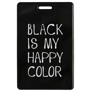 Чехол для карточек Black is my happy color (ДГ2021-283) — 2856076 — 1