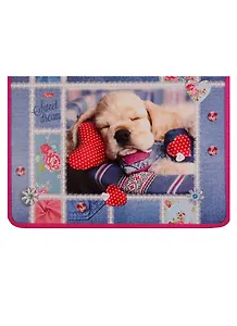 Папка для тетрадей А4 "Сони" молния с трех сторон, откид.планка, инд.уп.