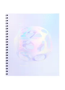 Тетрадь в клетку Listoff, "Молекула воды", 96 листов, в ассортименте