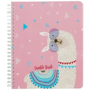 Тетрадь в клетку и линейку Феникс+, "Весёлая альпака", 100 листов 252136