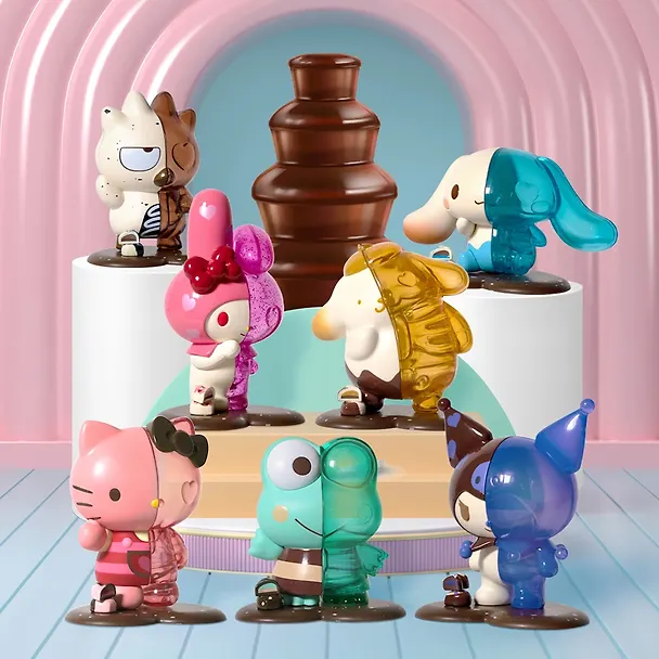 Фигурка коллекционная Mighty Jaxx Sanrio Series 02 (Choco Edition) в ассортименте (коробка) (12х8х8) (65518) 3128328 — 10