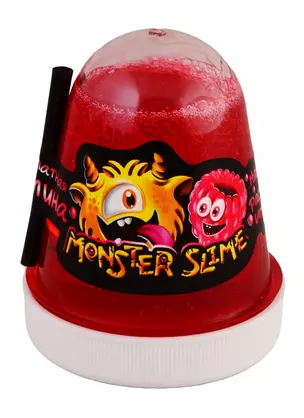 Слайм "Monsters Slime, Ароматная Малина" 130гр. — 2770520 — 1