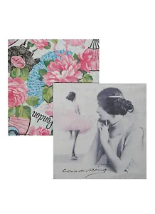 Набор салфеток для декупажа Клео де Мерод (80034/SDL000006) (2шт) (упаковка)