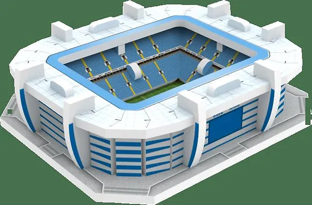 Сборная модель, 3D пазл, стадион  Калининград,20 дет., 6,3*5,4*2см 343245 — 1