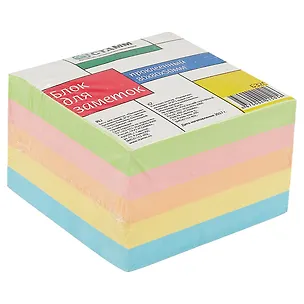 Блок для записей, 8 х 8 х 5 см 235266